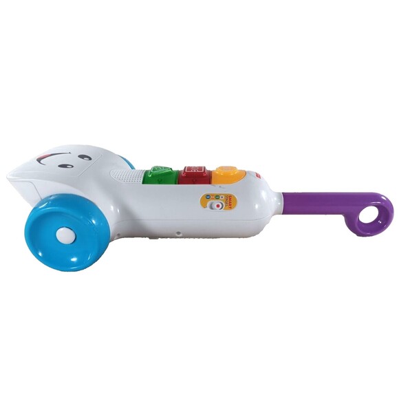 Fisher Price Toy Smart Stages Vacuum Cleaner Hoover Role Play Toddler Learning - Picture 2 of 4